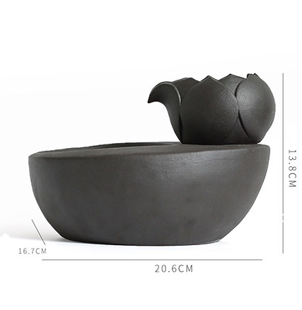 The Nokura Lotus Fountain — Ceramic Hydration for Cats & Dogs