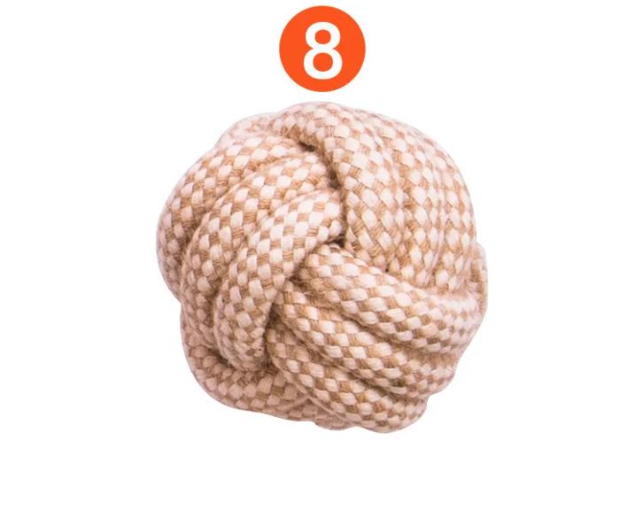 The Nokura Rope Set — 9-Piece Natural Cotton Play for Dogs