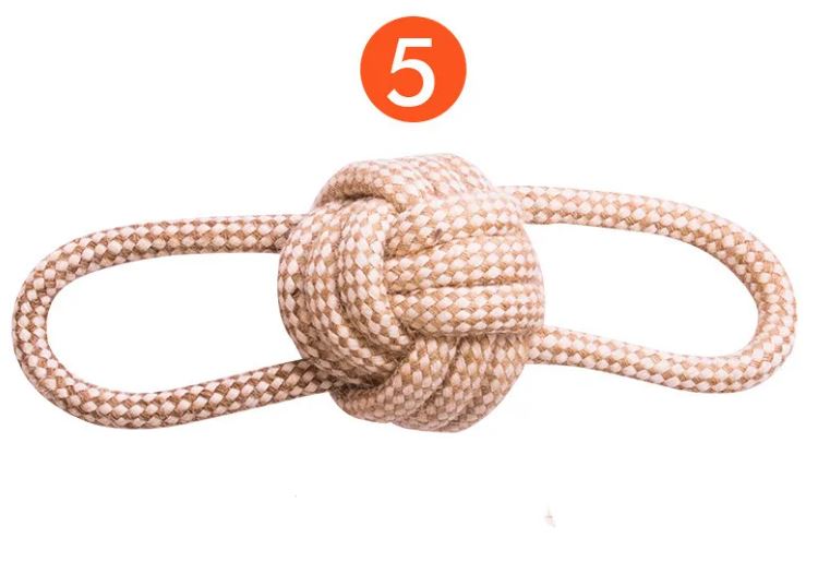 The Nokura Rope Set — 9-Piece Natural Cotton Play for Dogs