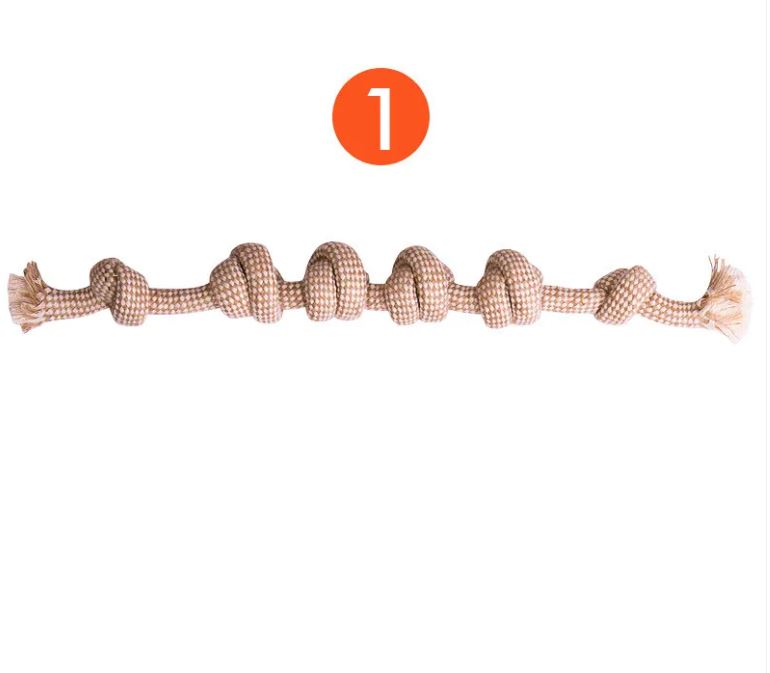The Nokura Rope Set — 9-Piece Natural Cotton Play for Dogs