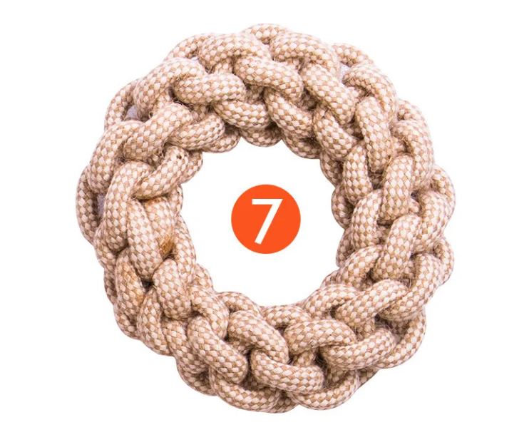 The Nokura Rope Set — 9-Piece Natural Cotton Play for Dogs