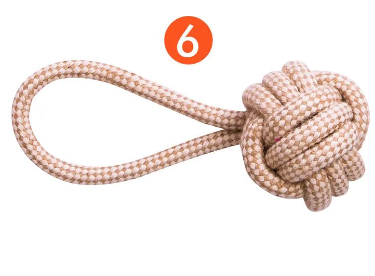 The Nokura Rope Set — 9-Piece Natural Cotton Play for Dogs