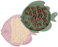 The Nokura Snack Pond — Slow Feeder + Lick Mat Set