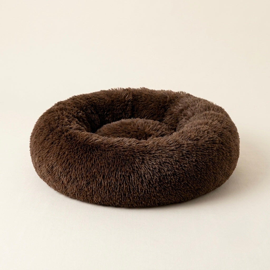 The Nokura Cloud Bed — Calming Donut for Dogs & Cats