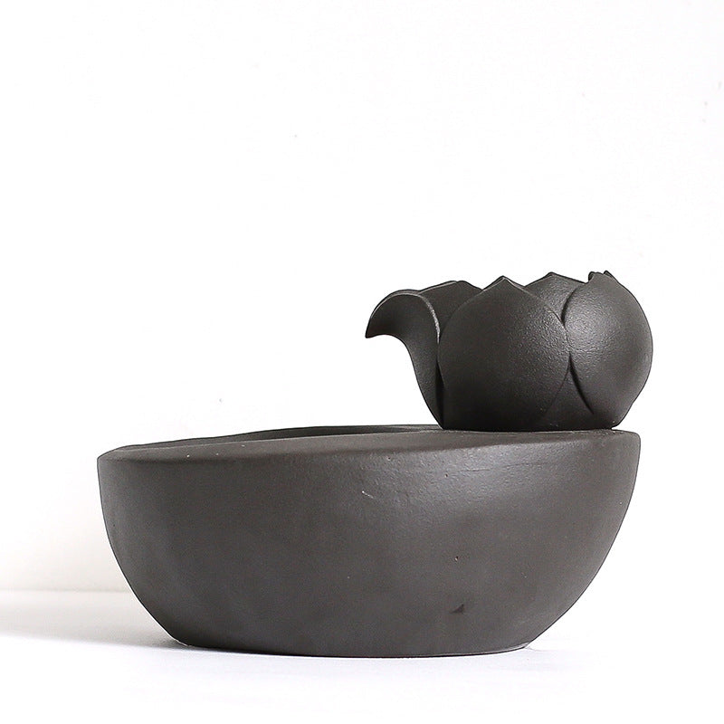 The Nokura Lotus Fountain — Ceramic Hydration for Cats & Dogs